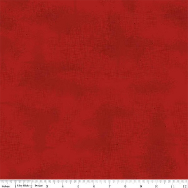 More Christmas Wishes - Riley Blake - Shabby Color - 605 - Barn Red