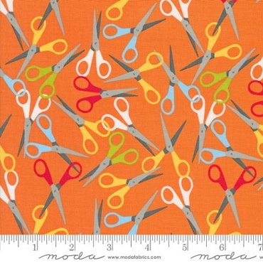 Back To School  - Moda - Orange -  20894 - 13 - Orange  