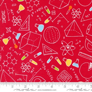 Back To School  - Moda - Apple -  20892 -14 - Red