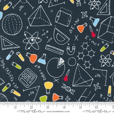 Back To School  - Moda - Blackboard -  20892 -19 - Black