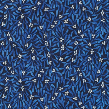 Holiday Flourish - Festive Finery  - Kaufman - 22293 -9 -  Navy