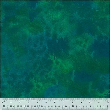 Ebb & Flow - Windham Fabrics - Saltaire - 54031DM - 2 - Emerald