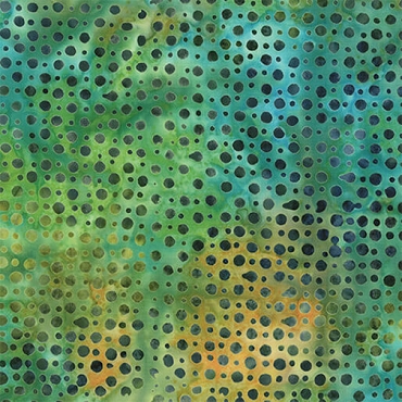 Bali Dot Craze - Benartex - 9283 - 94 - Big Little Dot Lime/Multi