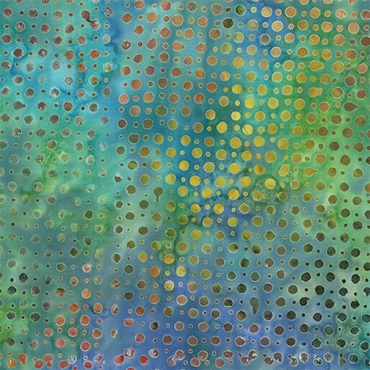 Bali Dot Craze - Benartex - 9283 - 95 - Big Little Dot Blue/Multi