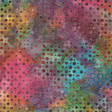 Bali Dot Craze - Benartex - 9283 - 99 - Big Little Dot Rainbow