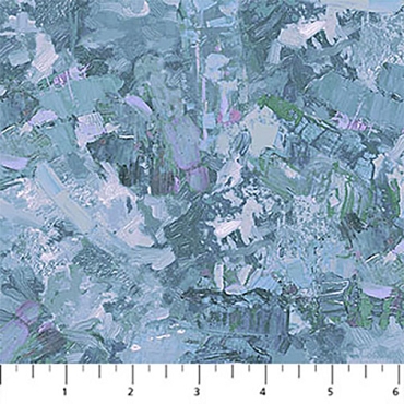 First Snow - Northcott - DP28099 - 44 - Blue