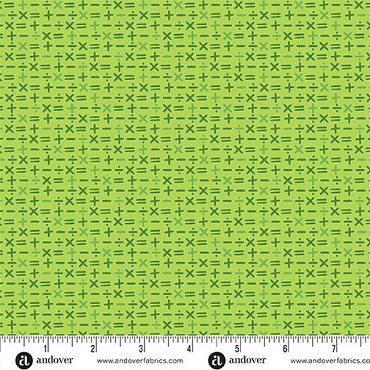 Back to School by Seek - Andover - A - 10247 - G - Math Symbols - Guacamole