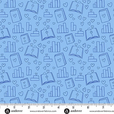 Back to School by Seek - Andover - A - 10244 - B - Book Lover - Sky