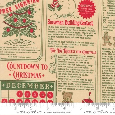Holiday Cheer - Moda - 20970 - 11 - Natural
