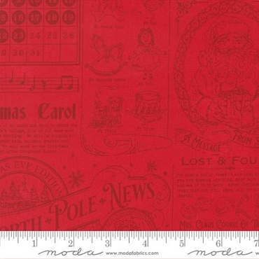 Holiday Cheer - Moda - 20970 - 17 - Poinsettia