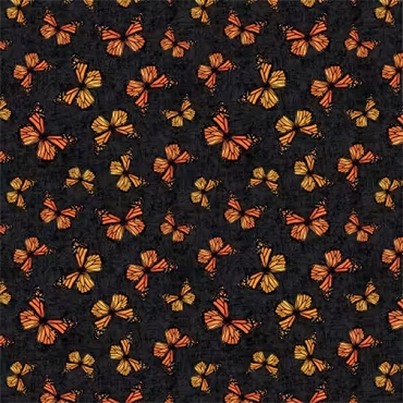 Sunshine Whispers - Wilmington Prints - 28656 - 998 - Black Butterfly Toss