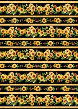 Sunshine Whispers - Wilmington Prints - 28652 - 597 - Repeating Stripe