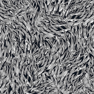 What If? - Paula Nadelstern - Benartex - Brush - 5608 - B - Grey