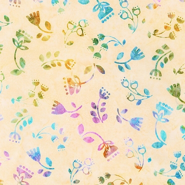 Retro Rainbow - Robert Kaufman  Batik - 22401 - 198 - Pastel