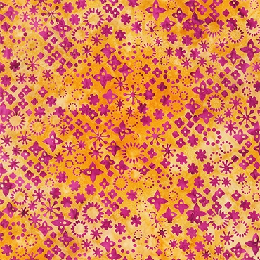 Retro Rainbow - Robert Kaufman  Batik - 22403 - 109 - Magenta