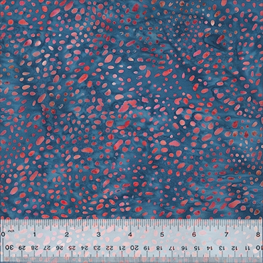 Blush & Blues - Anthology Batiks - 2806Q - X - Stipple - Blue  