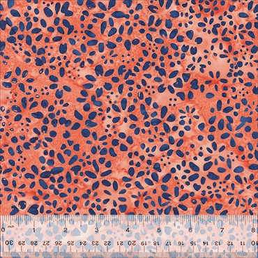 Blush & Blues - Anthology Batiks - 2811Q - X - Petals - Blush