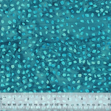 Midnight Garden - Anthology Batiks - 2820Q - X - Geos - Turq
