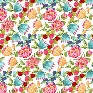Country Fair - Studio E Fabrics - 8208 - 27 - Multi