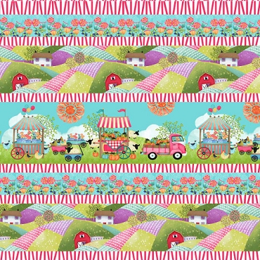 Country Fair - Studio E Fabrics - 8210- 18 - Multi