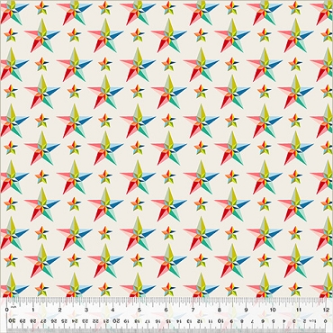 Cross Country - Windham Fabrics - Stars - 54508D - 2 - Multi