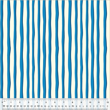 Cross Country - Windham Fabrics - Stripes - 54510D - 8 - Blue White