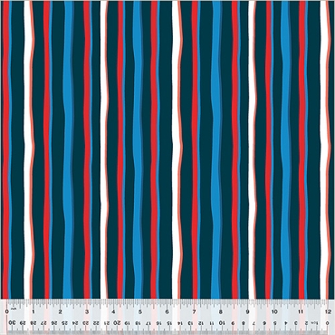 Cross Country - Windham Fabrics - Stripes - 54510D - 1 - Navy