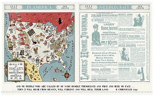Sew America - Riley Blake - Pillow Panel - PD-17342