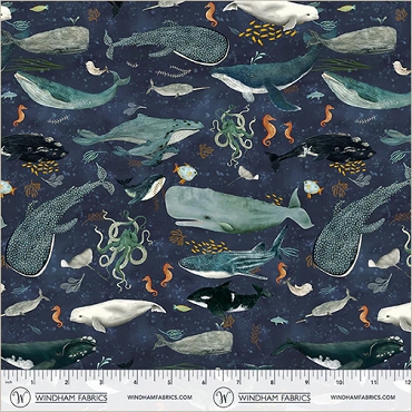 Deep Blue - Windham - 55255D - 1 - Creatures of the Sea