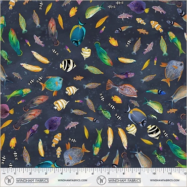 Deep Blue - Windham - 55257D - 1 - Shoal of Fish