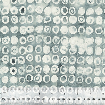 Noir - Anthology Batiks - 2546QX - Echo Dots, Charcoal