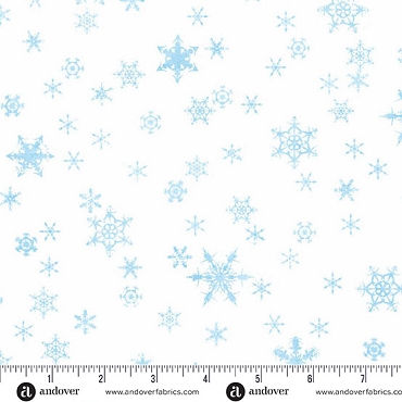 Whiteout Snowflakes - Andover - A - 1511 - L
