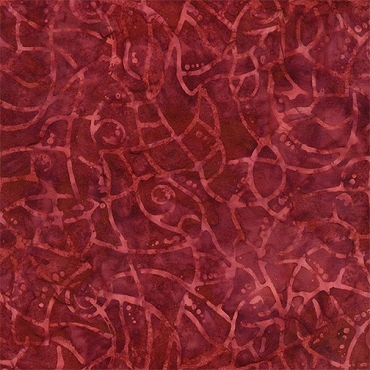 Tonga Batik - Timeless Treasures - B8162 - Floral Cracks - Spice