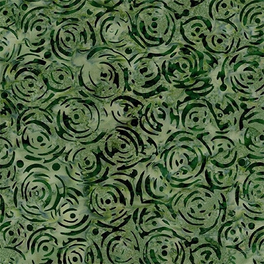 Tonga Batik - Timeless Treasures - B8768 - Rose Top Outlines - Holly