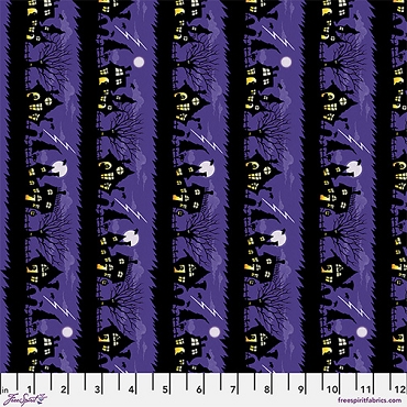 Moonlit Mischief - Free Spirit - Spooky Street - MY53 - Purple