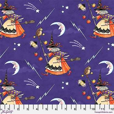 Moonlit Mischief - Free Spirit - Witches Nightly Walk - MY52 - Purple