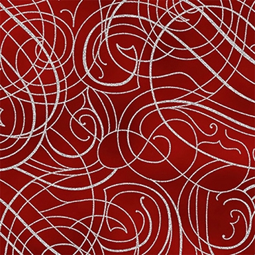 Christmas Wish - Hoffman Fabrics -  Y7824 - 10S - Crimson/Silver