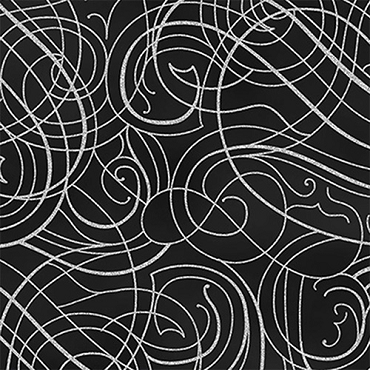 Christmas Wish - Hoffman Fabrics -  Y7824 - 213S - Onyx/Silver