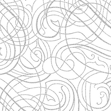 Christmas Wish - Hoffman Fabrics -  Y7824 - 3S - White/Silver