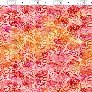 Felicity - In The Beginning - Chrysanthemums - Red - 3FEL - 1