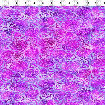 Felicity - In The Beginning - Chrysanthemums - Magenta - 3FEL - 2