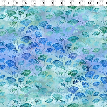 Felicity - In The Beginning - Flower Vines - Blue - 4FEL - 2