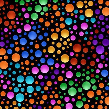 Carnival - QT Fabrics - 26374 - Black multi