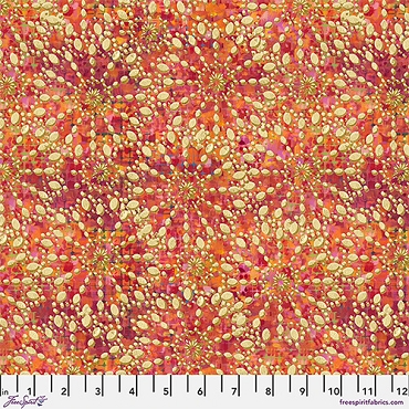 Wings of Wonder - Free Spirit - Sue Penn - SP117 - Lacey - Red