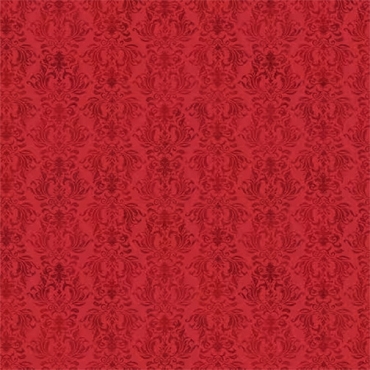 Cardinal Charm - Wilmington Prints - 39934 - 333 - Damask Red