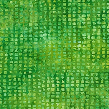 Sea Stars - Wilmington Batiks - Squares & Triangles - 1400 - 22287 - 755 - Lime Green