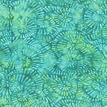 Sea Stars - Wilmington Batiks - Pins & Needles - 1400 - 22282 - 757 - Green