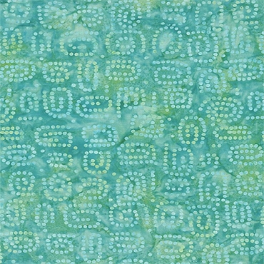 Sea Stars - Wilmington Batiks - Dotty Dots - 1400 - 22284 - 757 - Green