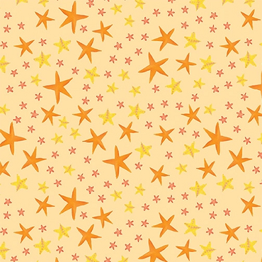 Swim With Me -  Benartex - Starfish Soiree - 15053 - 30 - Sand