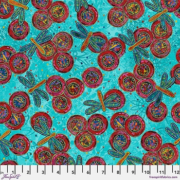 Dragonfly Dance - Free Spirit - PWSP110 - Flight - Mint